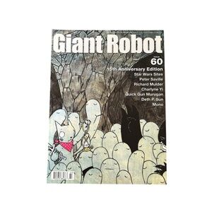 Giant Robot Magazine 60 2009 Deth P Sun Cover Art Asian Pop Culture Out of Print